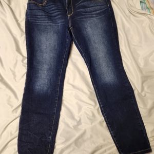 TIME & TRU high rise skinny jeans. Size 16